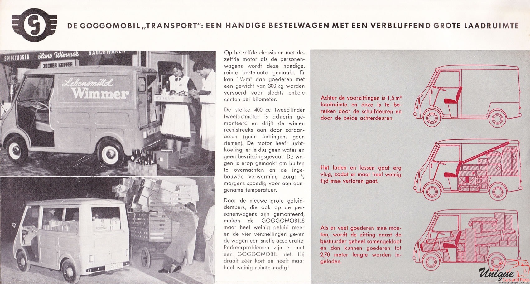 1961 Glas Goggomobil Brochure Page 8
